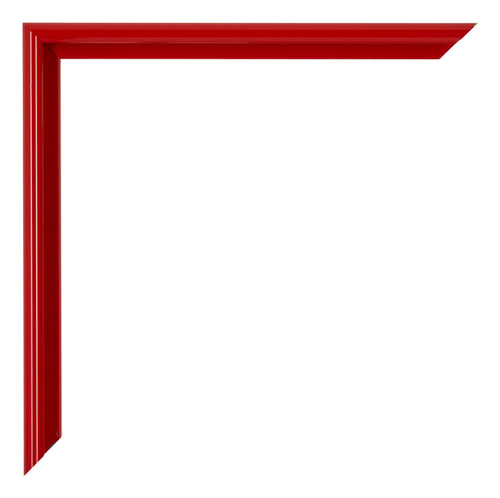 New York Aluminium Photo Frame 68x98cm Red Ferarri Detail Corner | Yourdecoration.co.uk