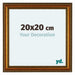 Oxford Wood Photo Frame 20x20cm Gold Antique Front Size | Yourdecoration.co.uk