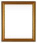 Oxford Wood Photo Frame 20x25cm Gold Antique Front | Yourdecoration.co.uk