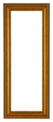 Oxford Wood Photo Frame 20x60cm Gold Antique Front | Yourdecoration.co.uk