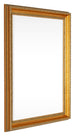 Oxford Wood Photo Frame 24x30cm Gold Antique Front Oblique | Yourdecoration.co.uk