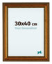 Oxford Wood Photo Frame 30x40cm Gold Antique Front Size | Yourdecoration.co.uk