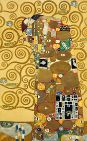 PGM GK 06 Gustav Klimt Die Erfullung Art Print 85x138cm | Yourdecoration.co.uk