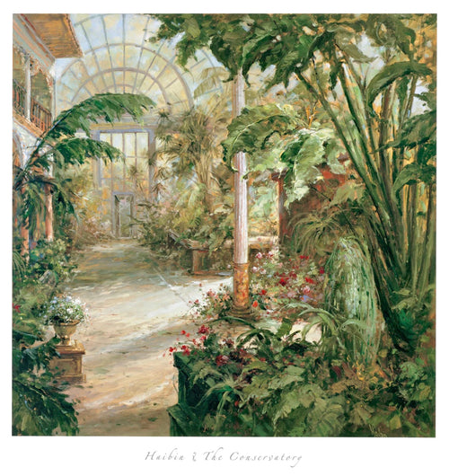 PGM HAB 507 Haibin The Conservatory Art Print 81x86cm | Yourdecoration.co.uk