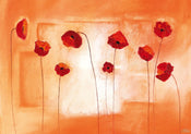 PGM HNE 05 Erika Heinemann Poppy Meeting Art Print 100x70cm | Yourdecoration.co.uk