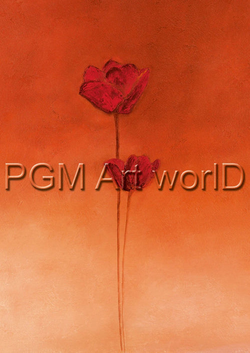 PGM HNE 703M Erika Heinemann Poppy Elegance II Art Print 21x30cm | Yourdecoration.co.uk