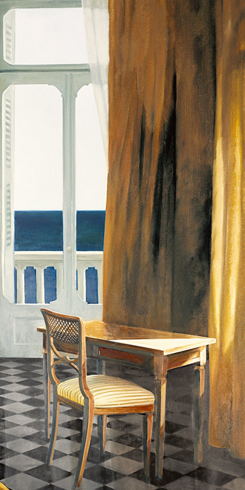 PGM HVG 04 Henning von Gierke Interieur mit Sonne und Meer II Art Print 50x100cm | Yourdecoration.co.uk