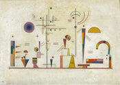 PGM WK 53 Wassily Kandinsky Ernst Spass Art Print 70x50cm | Yourdecoration.co.uk