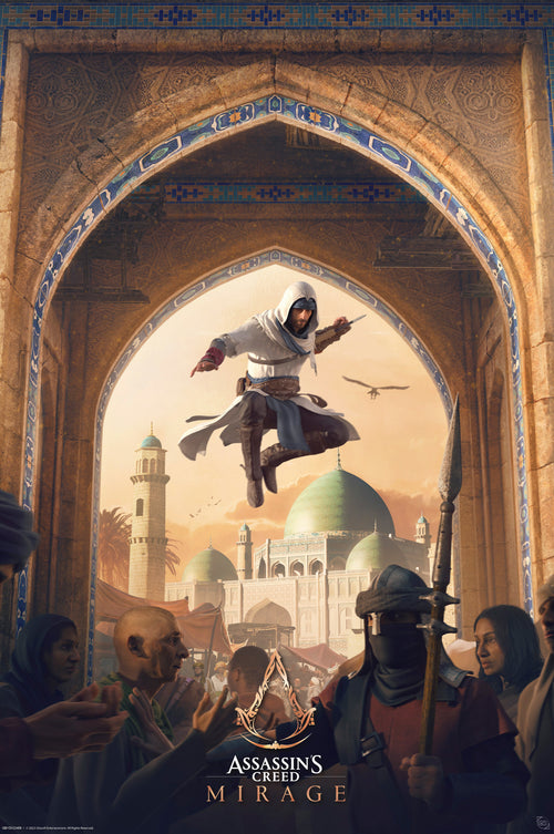 Poster Assassins Creed Key Art Mirage 61x91 5cm Abystyle GBYDCO489 | Yourdecoration.co.uk