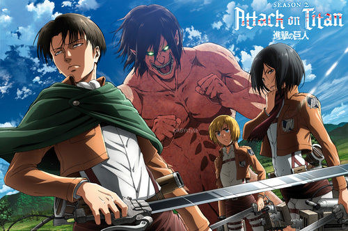 Poster-Attack-On-Titan-Ready-To-Fight-91-5x61cm-Abystyle-GBYDCO979 | Yourdecoration.co.uk