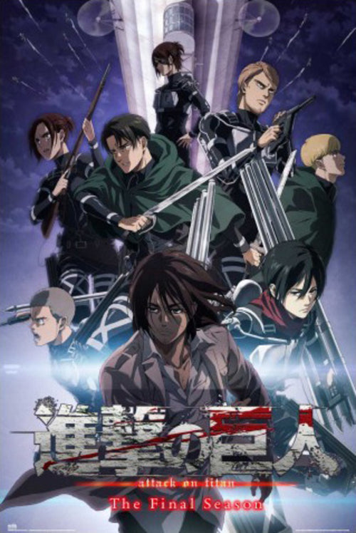 Poster Attack On Titan The Final Season 61x91 5cm Grupo Erik GPE5833 | Yourdecoration.co.uk