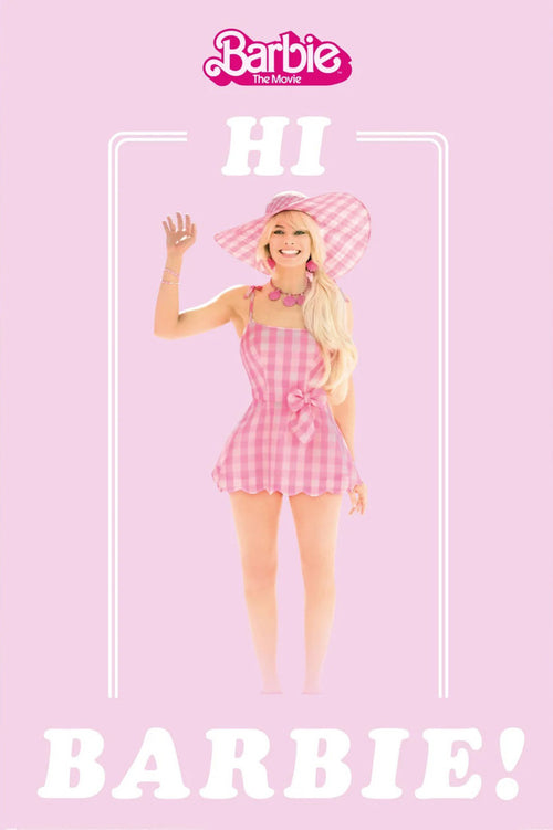 Poster Barbie Movie Hi Barbie 61x91 5cm Pyramid PP35354 | Yourdecoration.co.uk