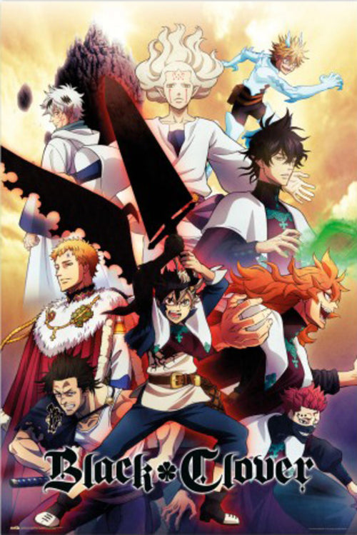 Poster Black Clover Arc Of Reincarnation 61x91 5cm Grupo Erik GPE5813 | Yourdecoration.co.uk