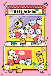 Poster Bt21 Arcade Machine 61x91.5cm Grupo Erik GPE5795 | Yourdecoration.co.uk