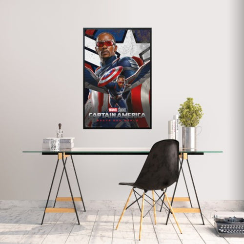 Poster Captain America Brave New World 61x91 5cm Grupo Erik GPE5943 2 | Yourdecoration.co.uk