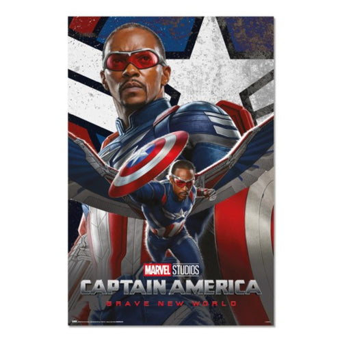 Poster Captain America Brave New World 61x91 5cm Grupo Erik GPE5943 | Yourdecoration.co.uk