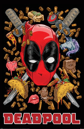 Poster Deadpool Chimichanga 61x91 5cm PP2402114 | Yourdecoration.co.uk