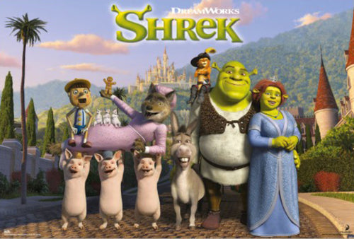 Poster Dreamworks Shrek 91 5x61cm Grupo Erik GPE5904 | Yourdecoration.co.uk