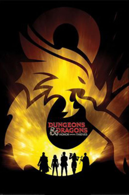 Poster Dungeons Dragons Movie Ampersand radiance 61x91 5cm Pyramid PP35216 | Yourdecoration.co.uk