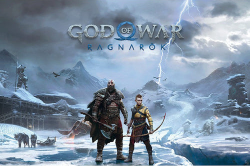 Poster God Of War Key Art 91 5x61cm Abystyle GBYDCO513 | Yourdecoration.co.uk