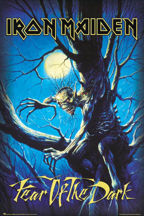 Poster Iron Maiden Fear Of The Dark 61x91 5cm Grupo Erik GPE5766 | Yourdecoration.co.uk