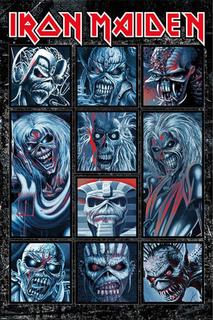 Poster Iron Maiden Ten Eddies 61x91 5cm Pyramid PP35284 | Yourdecoration.co.uk