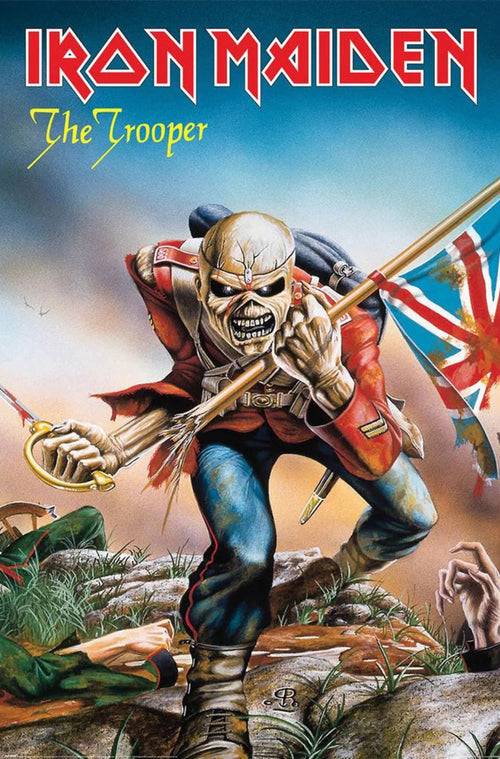 Poster Iron Maiden Trooper 61x91 5cm PP2400331 | Yourdecoration.co.uk