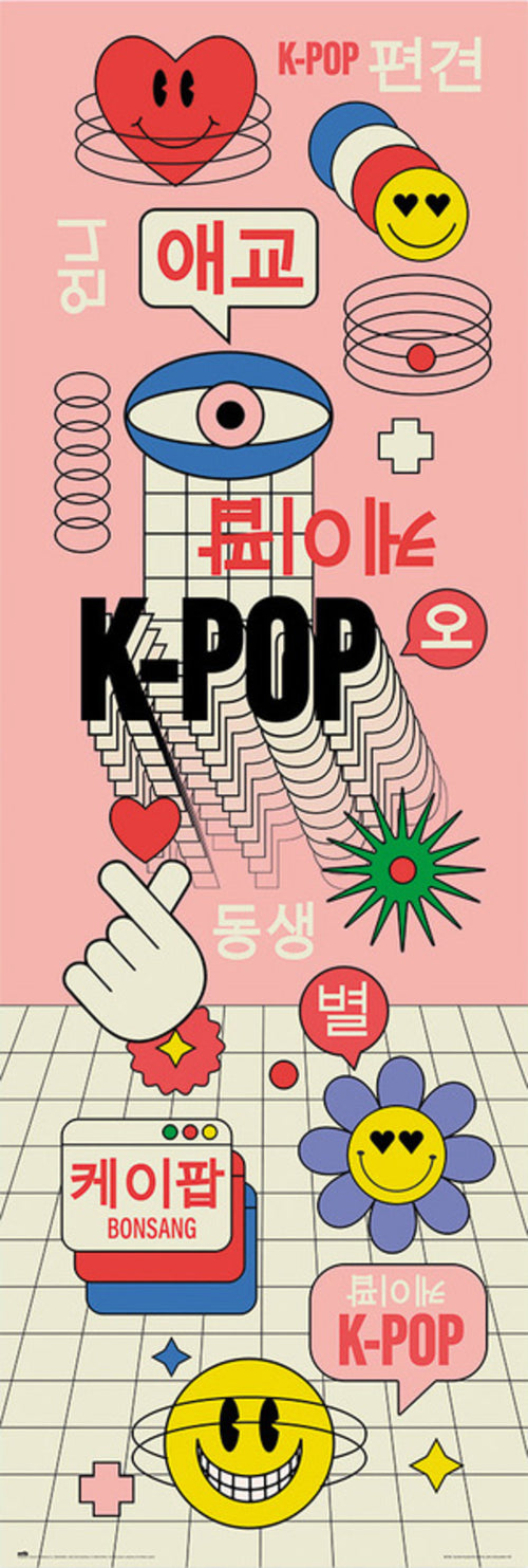 Poster K Pop 53x158cm Grupo Erik PPGE8103 | Yourdecoration.co.uk