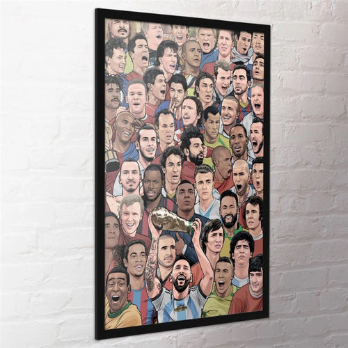 Poster Legends Footballs Greatest 61x91 5cm PP2400012 2 | Yourdecoration.co.uk