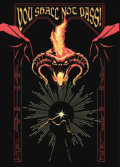 Poster Lord Of The Rings Balrog Glow In The Dark 61x91 5cm Grupo Erik GPEPR011 Glow In The Dark | Yourdecoration.co.uk