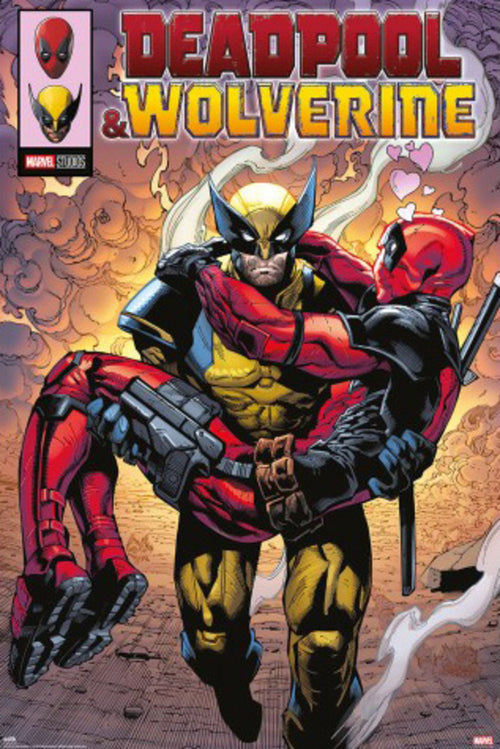 Poster Marvel Deadpool And Wolverine 2 61x91 5cm Grupo Erik GPE5857 | Yourdecoration.co.uk