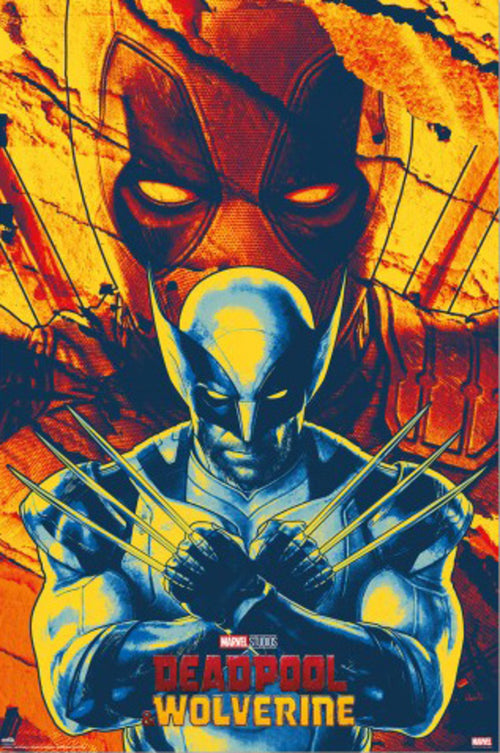 Poster Marvel Deadpool And Wolverine 3 61x91 5cm Grupo Erik GPE5877 | Yourdecoration.co.uk