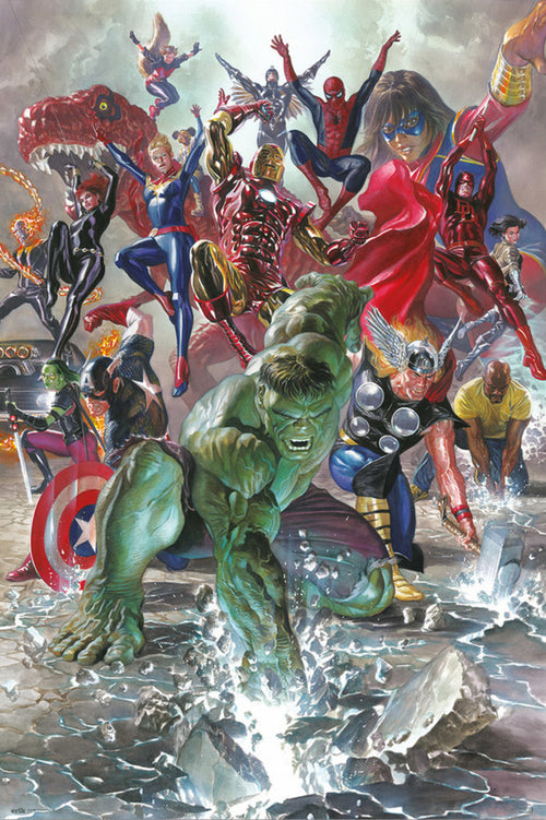 Poster Marvel Los Vengadores Marvel Legacy 61x91 5cm Grupo Erik GPE5788 | Yourdecoration.co.uk