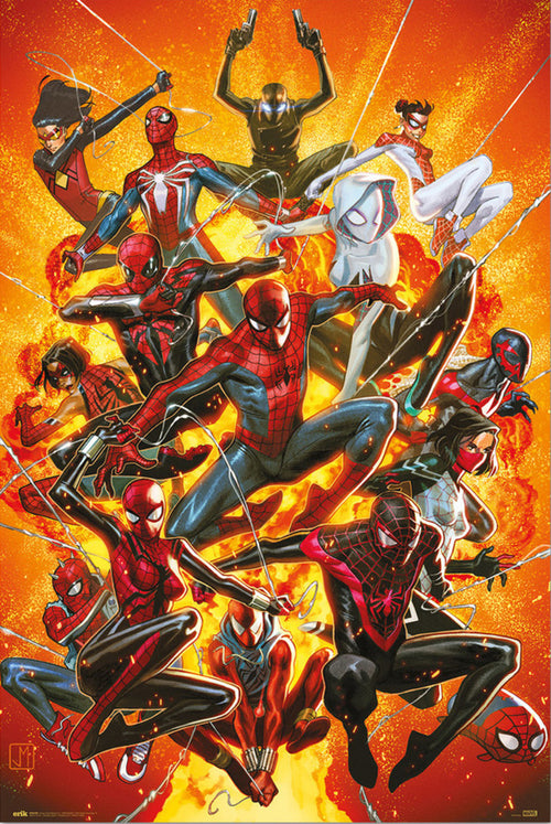 Poster Marvel Spider Man Spider Geddon 1 61x91 5cm Grupo Erik GPE5786 | Yourdecoration.co.uk