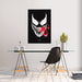 Poster Marvel Venom Black Face 61x91 5cm Grupo Erik GPE5884 Sfeer | Yourdecoration.co.uk