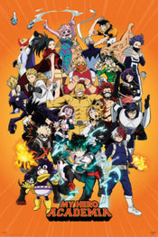 Poster My Hero Academia 61x91 5cm Grupo Erik GPE5847 | Yourdecoration.co.uk