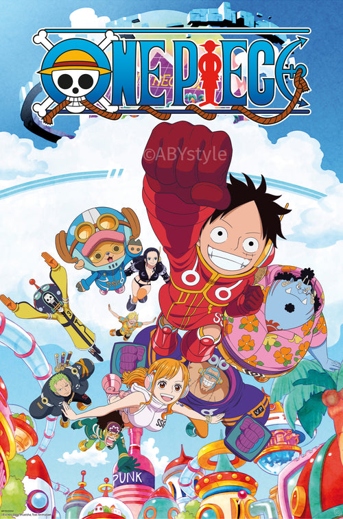 Poster One Piece Egghead Cover 61x91 5cm Abystyle GBYDCO658 | Yourdecoration.co.uk