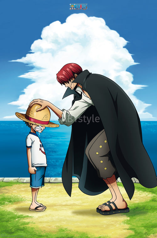 Poster One Piece Shanks And Luffy 61x91 5cm GBYDCO602 | Yourdecoration.co.uk