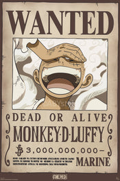 Poster One Piece Wanted Luffy Wano 61x91 5cm Abystyle GBYDCO617 | Yourdecoration.co.uk