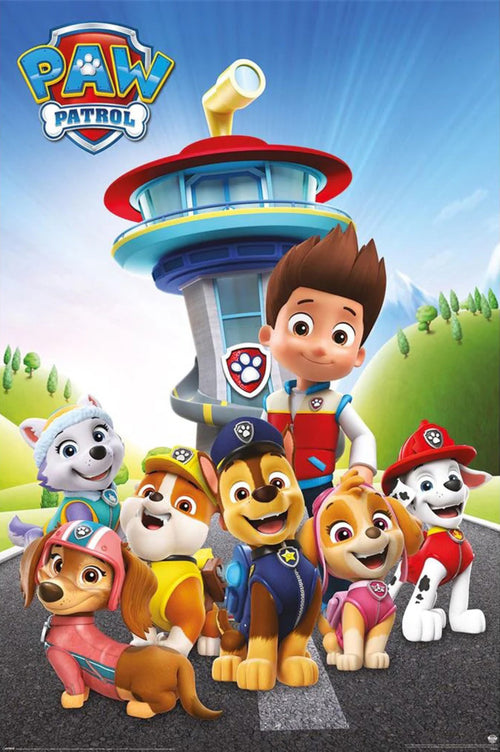 Poster Paw Patrol Ready for Action 61x91 5cm Pyramid PP35265 | Yourdecoration.co.uk