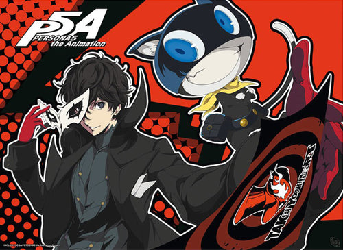 Poster Persona 5 Joker And Mona 52x38cm Abystyle GBYDCO333 | Yourdecoration.co.uk