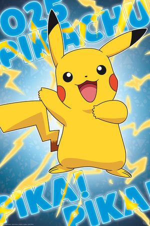 Poster Pokemon Pikachu 61x91 5cm Abystyle GBYDCO346 | Yourdecoration.co.uk