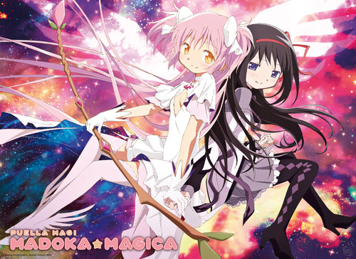 Poster Puella Magi Madoka Magica Goddes Madoka And Homura 52x38cm Abystyle GBYDCO337 | Yourdecoration.co.uk