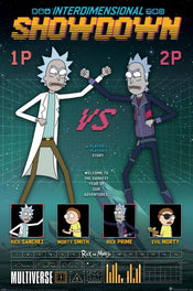 Poster Rick And Morty Showdown 61x91 5cm PP35425 | Yourdecoration.co.uk