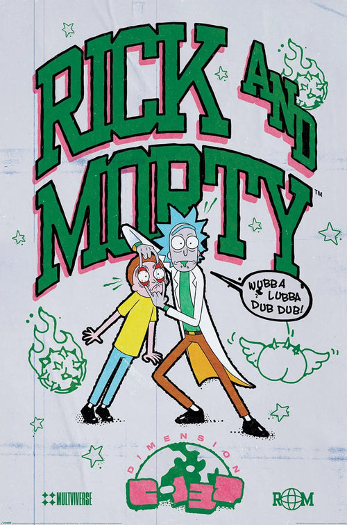 Poster Rick and Morty Bodega Universe 61x91 5cm PP2401358 | Yourdecoration.co.uk