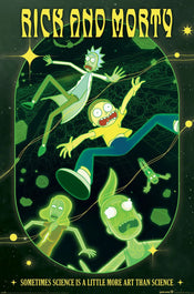 Poster Rick and Morty Rave Rickrival 61x91 5cm PP35423 | Yourdecoration.co.uk