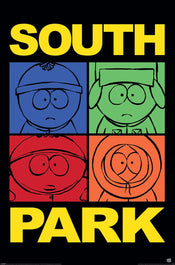 Poster South Park Block Colour 61x91 5cm PP2402237 | Yourdecoration.co.uk