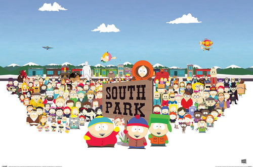 Poster South Park Characters 91 5x61cm PP2402571 | Yourdecoration.co.uk