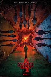 Poster Stranger Things 4 Every Ending Has A Beginning 61x91 5cm Pyramid PP34749 | Yourdecoration.co.uk