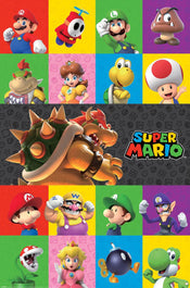 Poster Super Mario Characters 61x91 5cm PP2402577 | Yourdecoration.co.uk